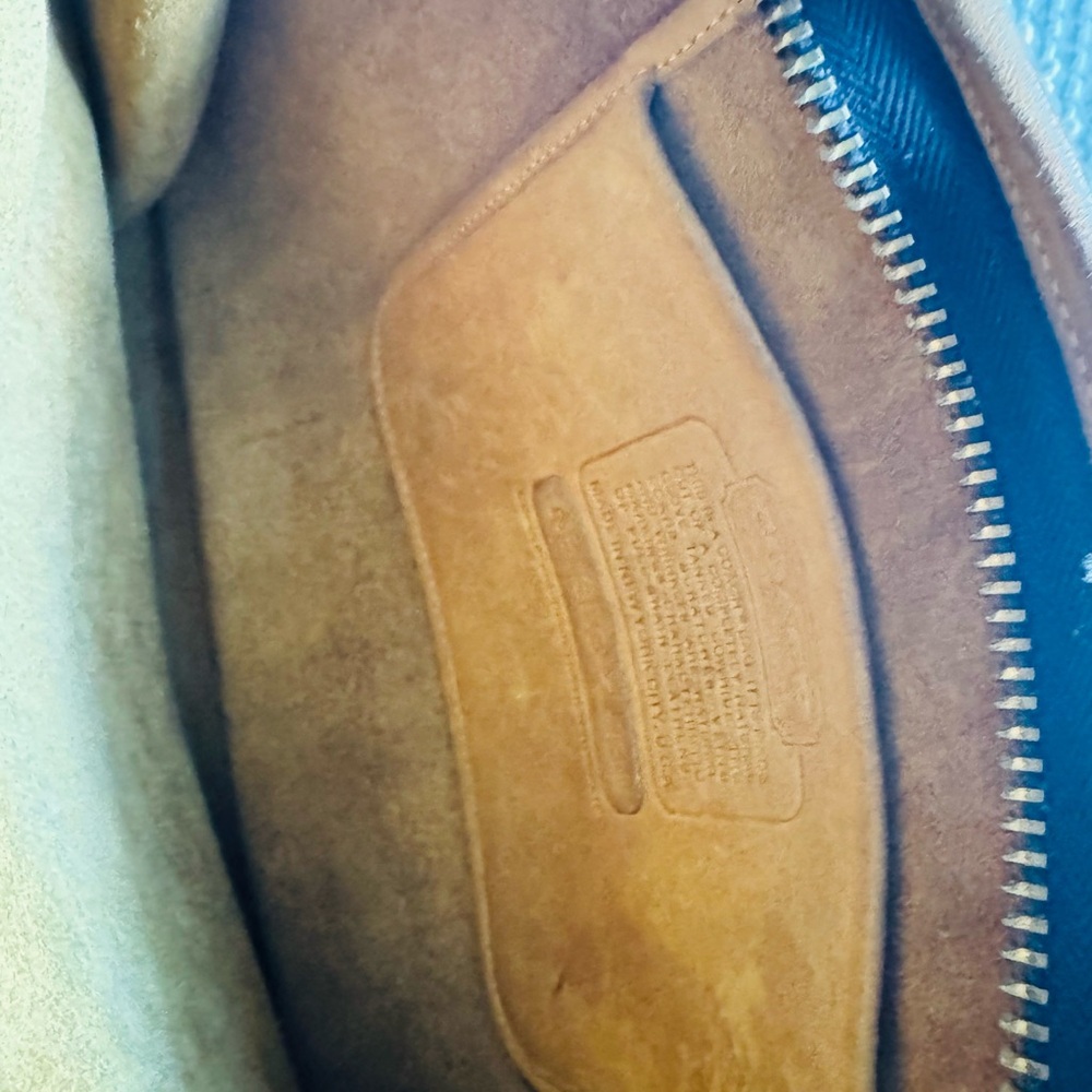 Coach Tan Leather Bag - Picture 3 of 7